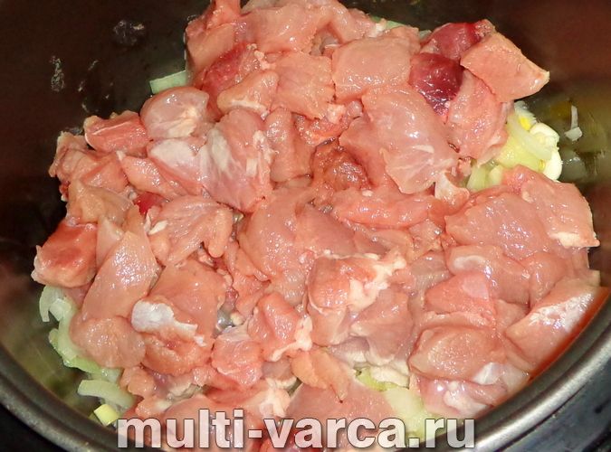 Піджарка зі свинини в мультиварці