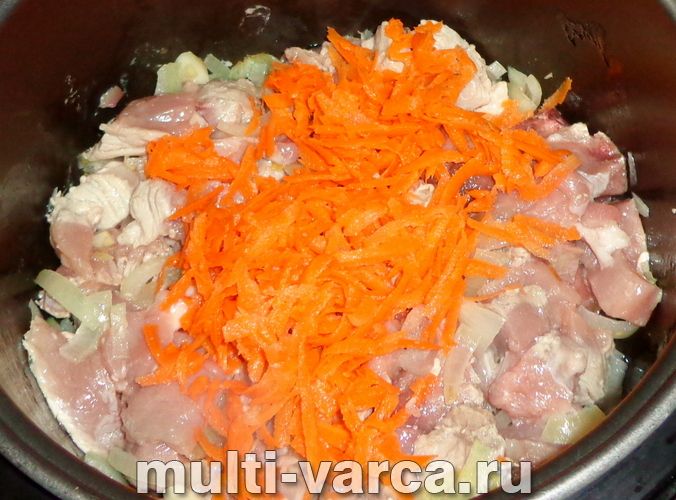 Піджарка зі свинини в мультиварці