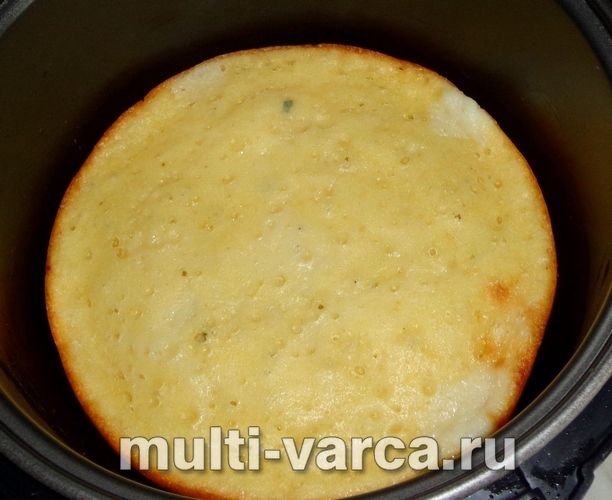 Пиріг із рисом і яйцем у мультиварці