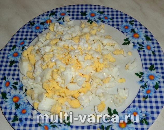 Пиріг із рисом і яйцем у мультиварці