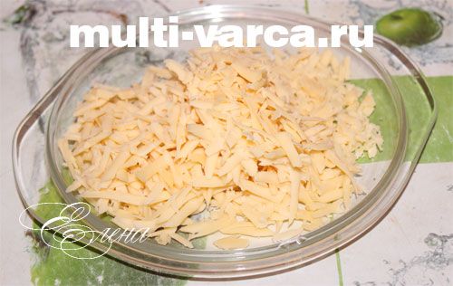 Запіканка з гречаної каші в мультиварці