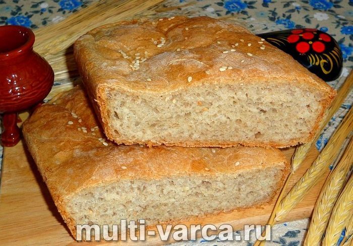 Пшенично-житній хліб у духовці