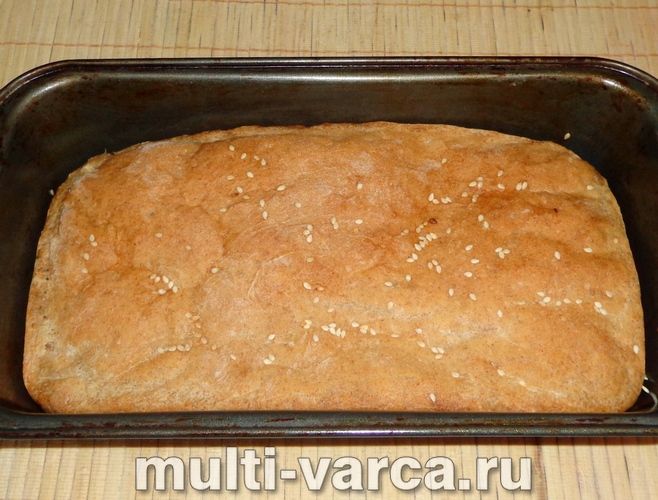 Пшенично-житній хліб у духовці
