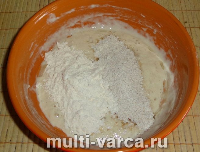 Пшенично-житній хліб у духовці