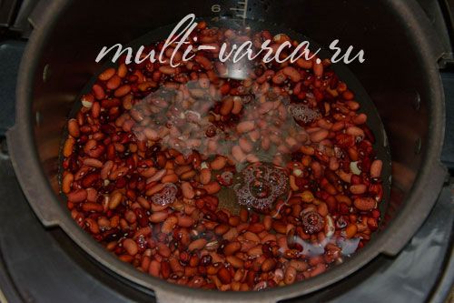 Рецепт лобіо з червоної квасолі в мультиварці-скороварці