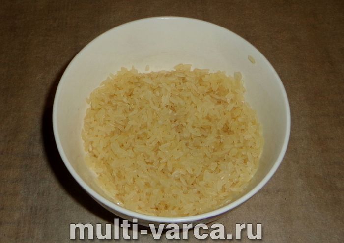 Рис теріякі в мультиварці