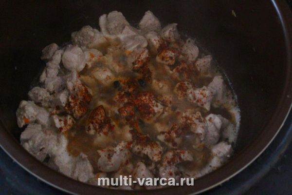 Рисова каша з м'ясом