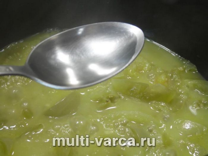 Салат із зелених помідорів на зиму