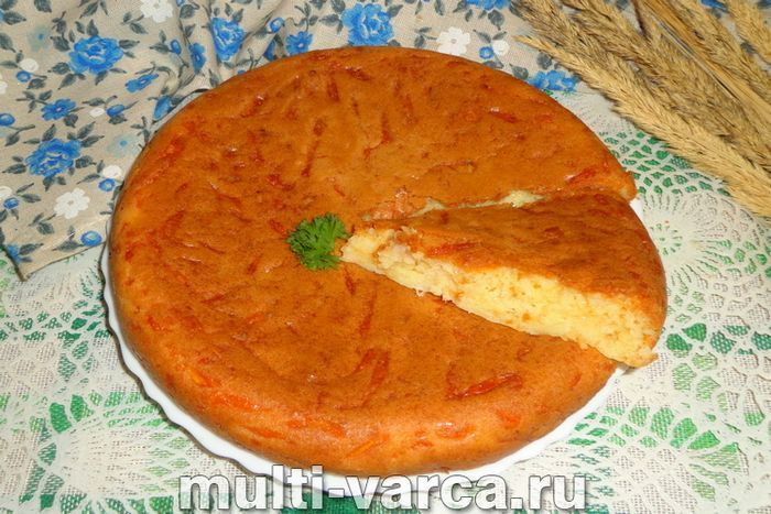 Сирна запіканка в мультиварці