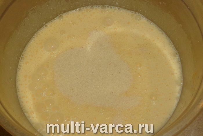 Сирна запіканка в мультиварці
