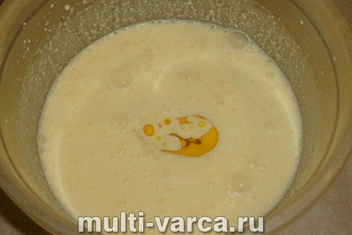 Сирна запіканка в мультиварці