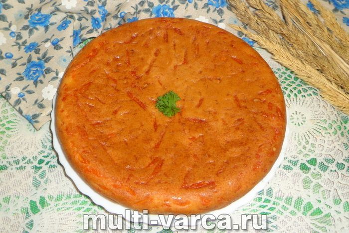 Сирна запіканка в мультиварці