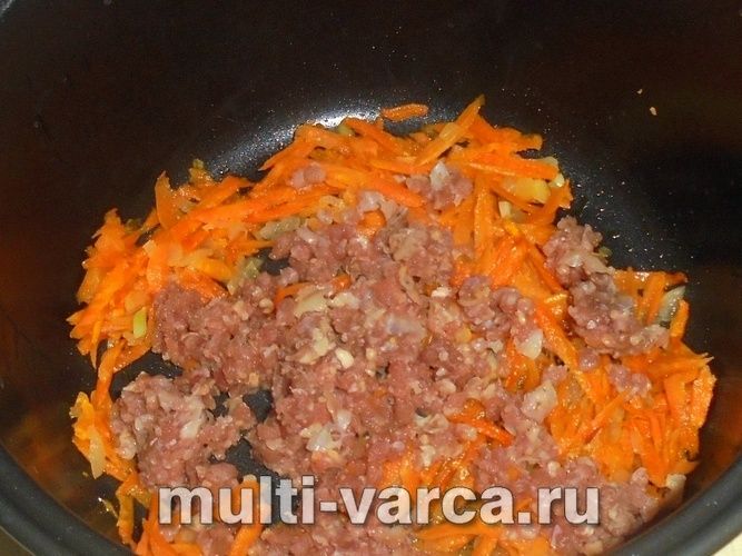 Смачна пшоняна каша з фаршем