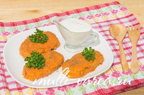 Смачні морквяні котлети