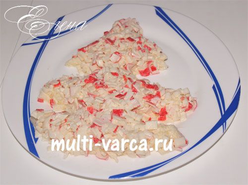 Смачний святковий салат "Новорічна ялинка"