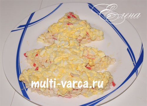 Смачний святковий салат "Новорічна ялинка"