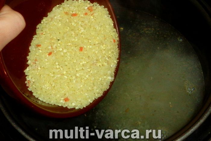 Суп у пакетиках у мультиварці
