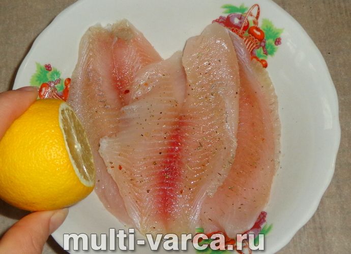 Тилапія на пару в мультиварці