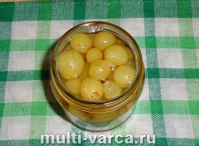 Виноград у сиропі на зиму