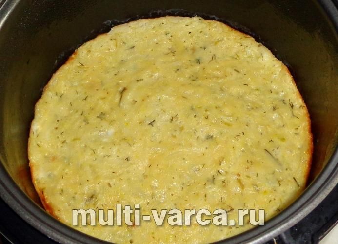 Запіканка з кабачків і картоплі в мультиварці