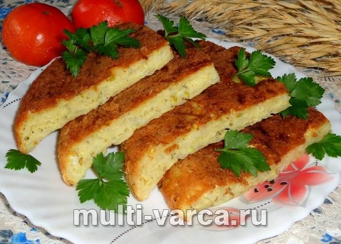 Запіканка з кабачків і картоплі в мультиварці
