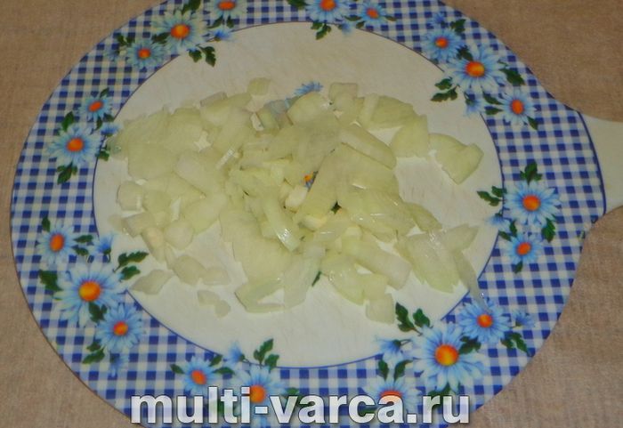 Запіканка з кабачків із фаршем у мультиварці
