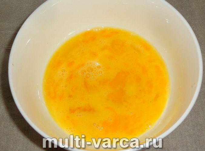 Запіканка з макаронів з ковбасою в мультиварці