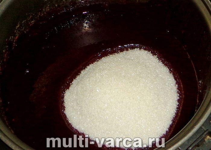 Желе з чорної смородини в мультиварці