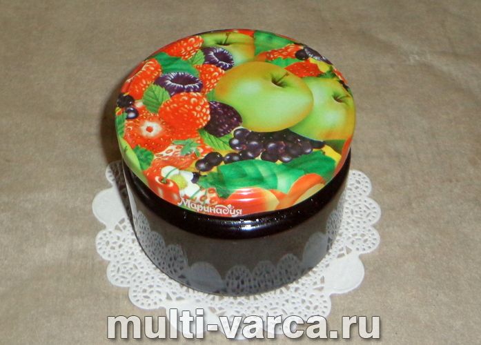 Желе з чорної смородини в мультиварці