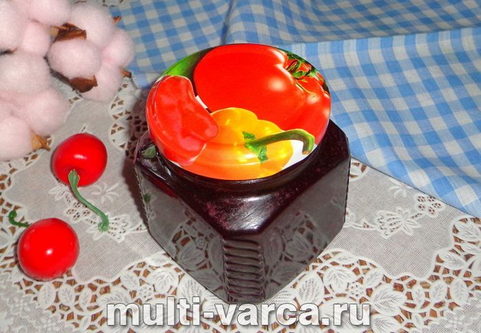 Желе з вишні в мультиварці