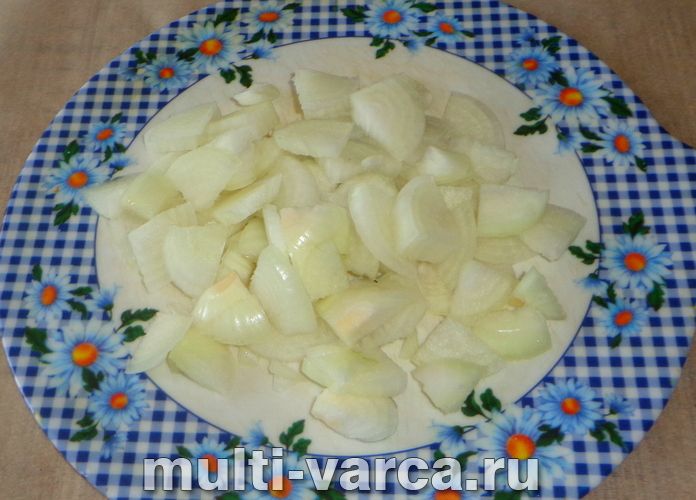 Чахохбілі з томатною пастою в мультиварці
