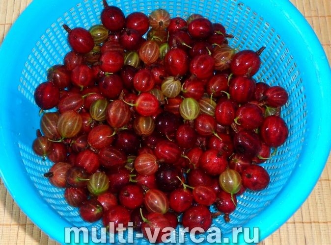 Джем із аґрусу з апельсином на зиму