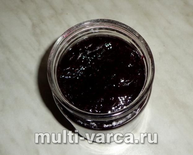 Джем із чорної смородини на зиму