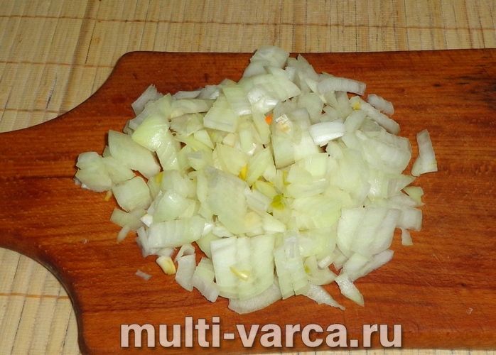 Гуска з овочами в мультиварці