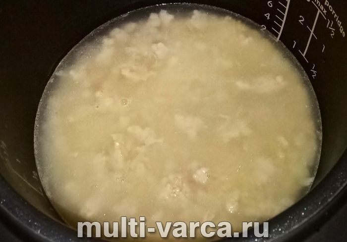 Ячна каша з фаршем