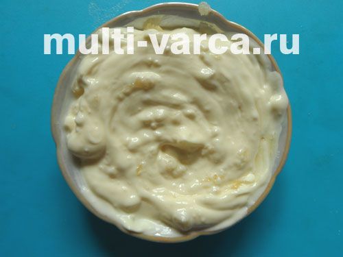 Кабачкові оладки з часником, майонезом і карі