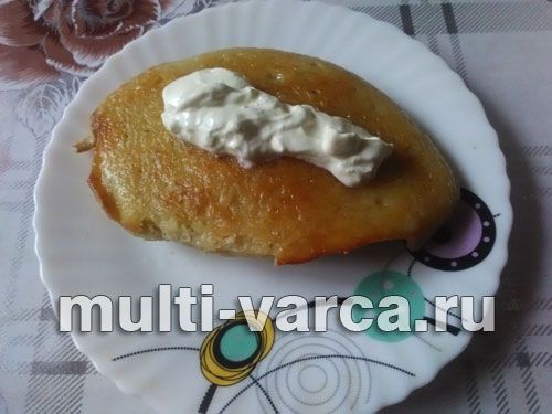 Картопляні оладки або деруни з фаршем