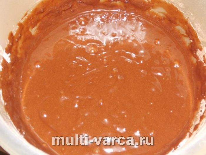 Кекс шоколадний на воді