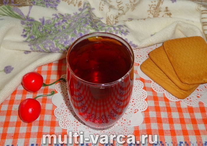 Компот із черешні в мультиварці