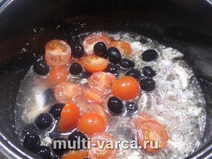 Куряче філе з кускусом та овочами