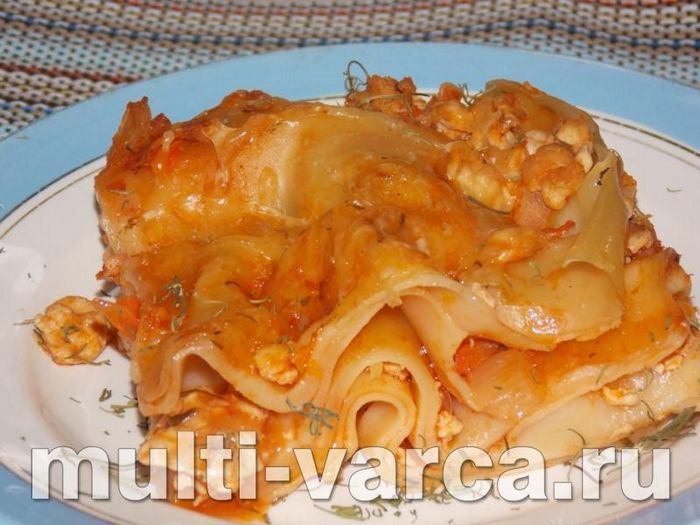 Лазанья по-домашньому