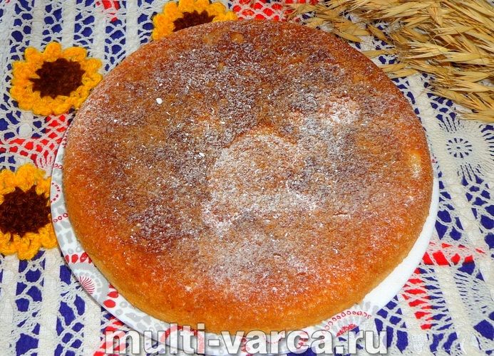 Манник із сиром у мультиварці