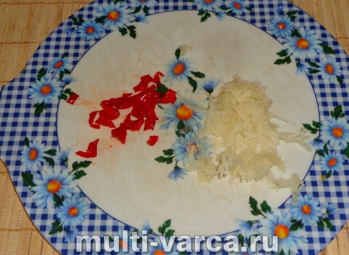 Мариновані баклажани з часником на зиму