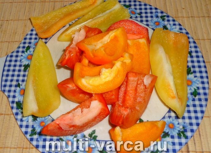 Маринований перець в олії на зиму