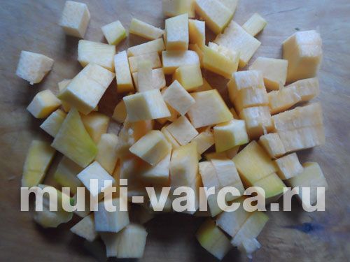 Медовий гарбуз з імбиром, фініками та корицею