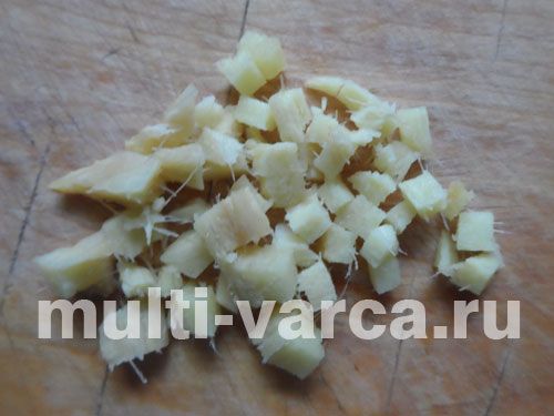 Медовий гарбуз з імбиром, фініками та корицею
