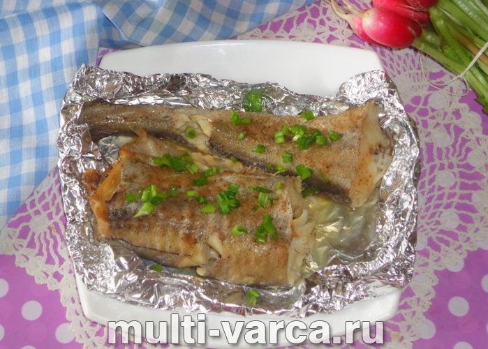 Минтай у фользі
