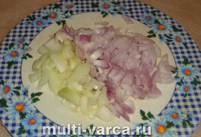 Паелья з креветками в мультиварці