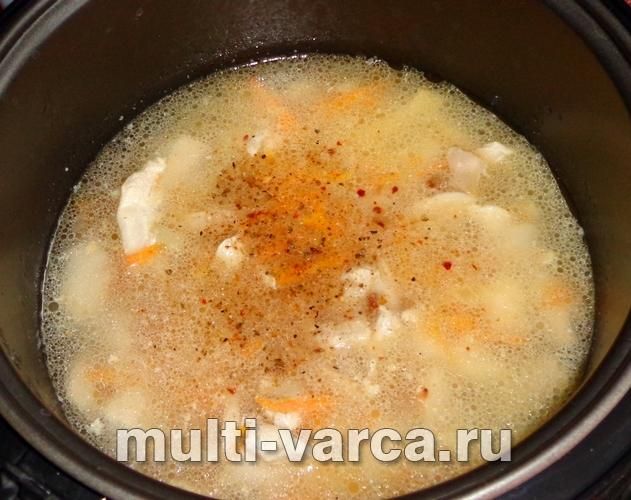 Перловка з індичкою в мультиварці