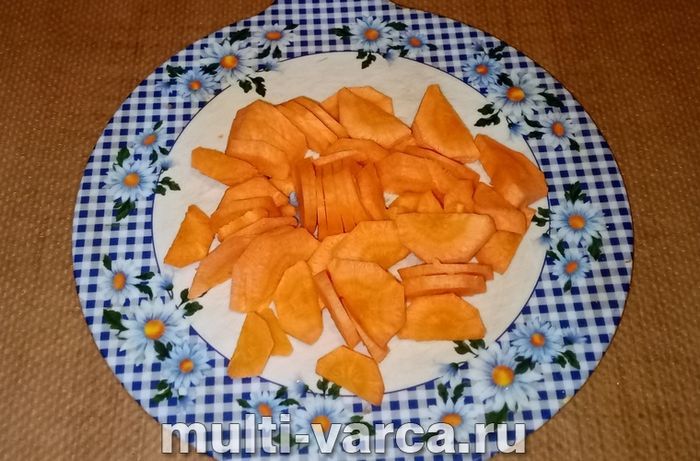 Перловка з морквою в мультиварці